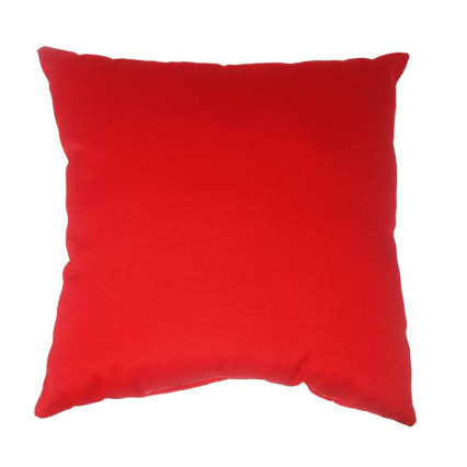 17" Veranda Red Outdoor Pillow