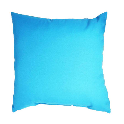 17" Veranda Bright Turquoise Outdoor Pillow