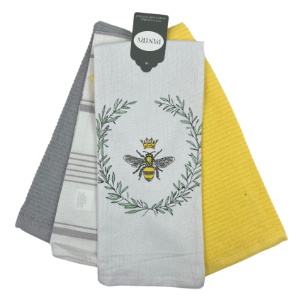 Queen Bee Kitchen Towel- 4 Set