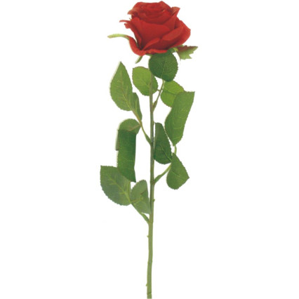 25" Rose Single - Red
