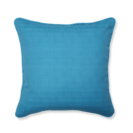 17" Veranda Turquoise Outdoor Pillow