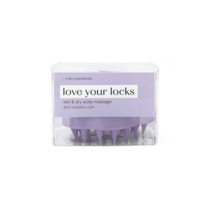 Love Your Locks Wet & Dry Scalp Messager- Purple