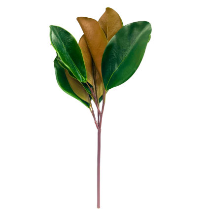 16" Natural Touch Magnolia Leaf Spray
