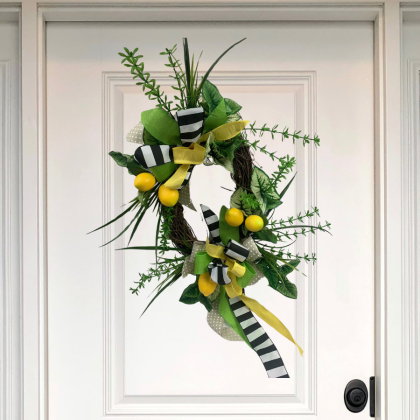 Lemon Wreath