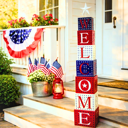 Patriotic Yard Decor