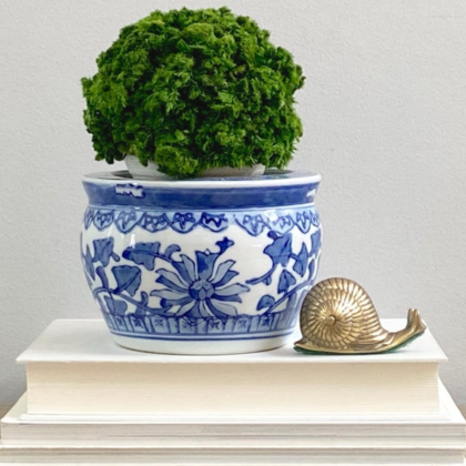 Blue & White Chinoiserie Planters