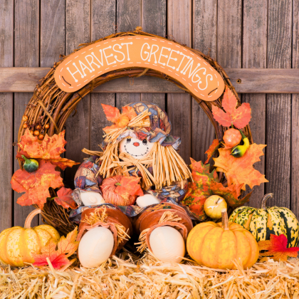 Fall Yard & Patio Decor