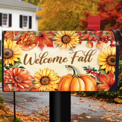 Fall Mailbox Covers