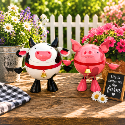Farm Animal Bobbles