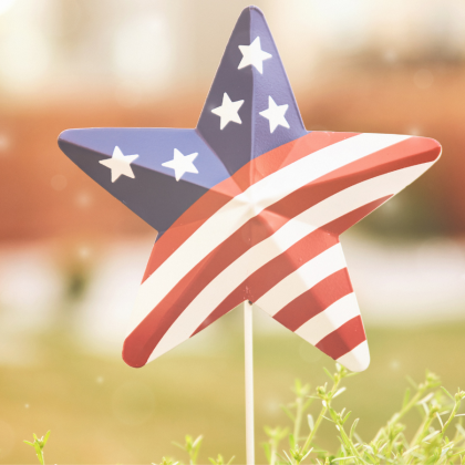 Patriotic Yard Decor