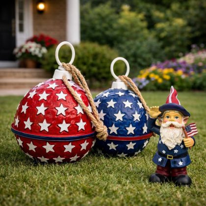 Independence Day Yard Decor