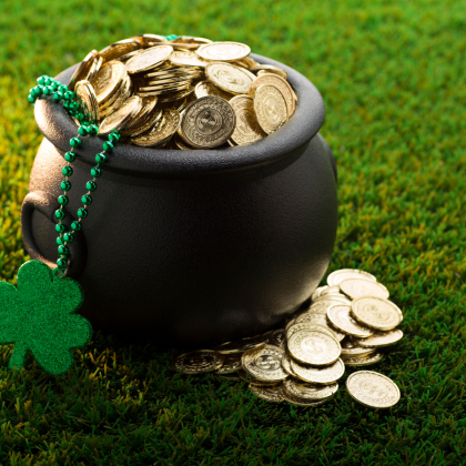 St. Patrick's Day Yard Decor