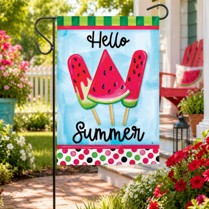 Summer Garden Flags