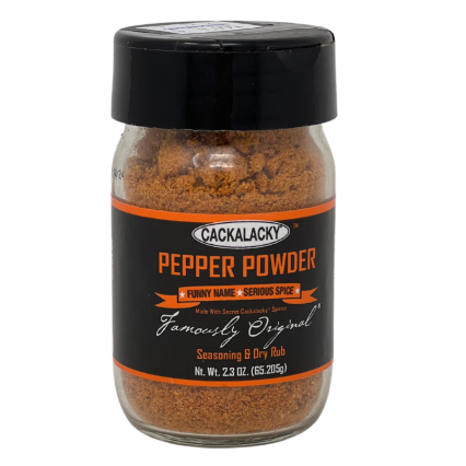 Cackalacky Pepper Powder Seasoning