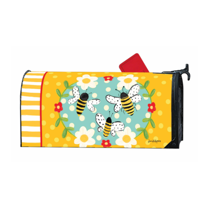 Bumbly Bee Mailbox Cover