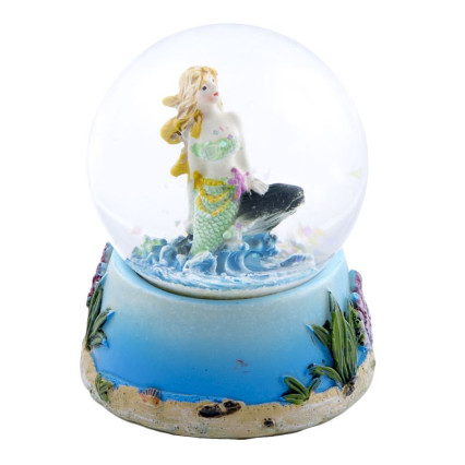 3.5" Mermaid Water Globe