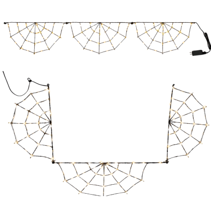 57" Spider Web Lights