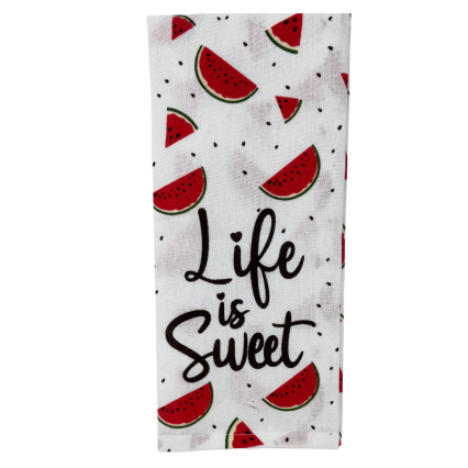 Sweet Watermelon Kitchen Towel