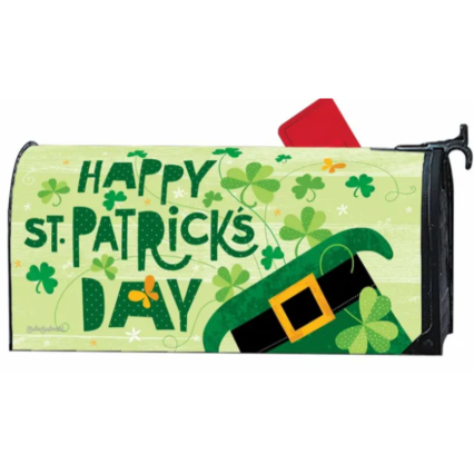 St. Pat's Hat Mailbox Cover