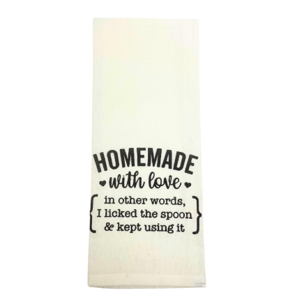 Homemade With Love Kitchen Towel