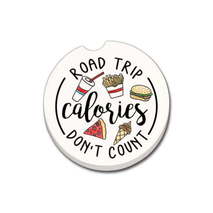Car Coaster-Road Trip Calories
