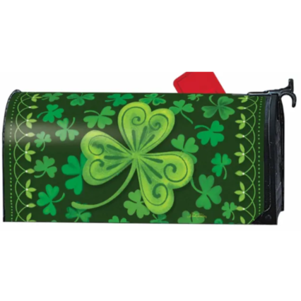 Shamrock Time Mailbox Cover