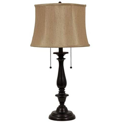 Ina Pottery, Allen And Roth Floor Lamp With Table Top