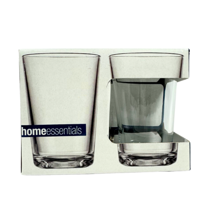 Home Essentials Set of Four 7oz Juice Glasses