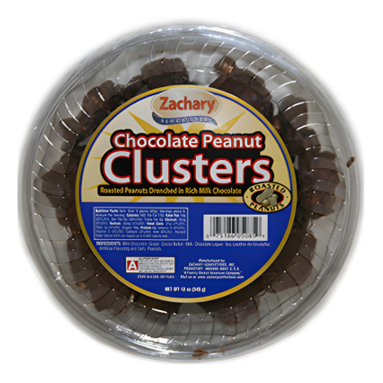 Zachary Chocolate Peanut Clusters - 12oz