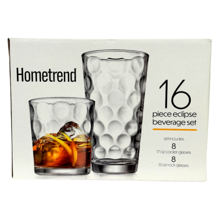 Hometrend 16-Piece Beverage Set