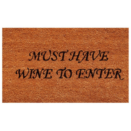 Must Have Wine To Enter Doormat