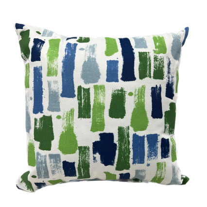 17" Artist Courtyard Outdoor Pillow