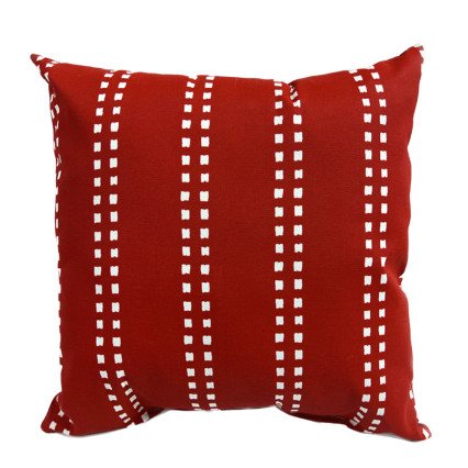 17" Cole Rojo Outdoor Pillow