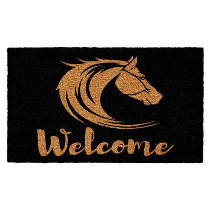 Horse Head Welcome Doormat