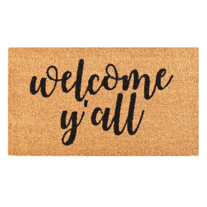 Welcome Y'all Doormat