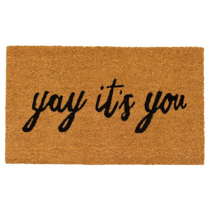 Yay It's You Doormat