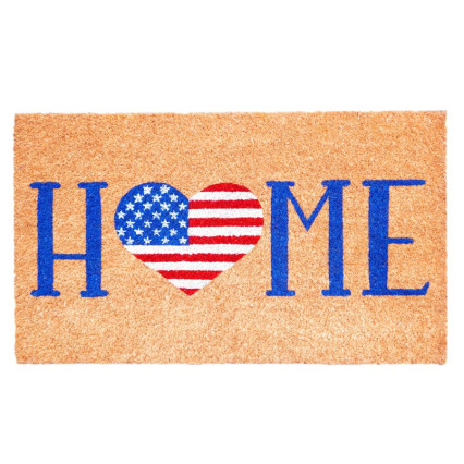 Patriotic Home Doormat