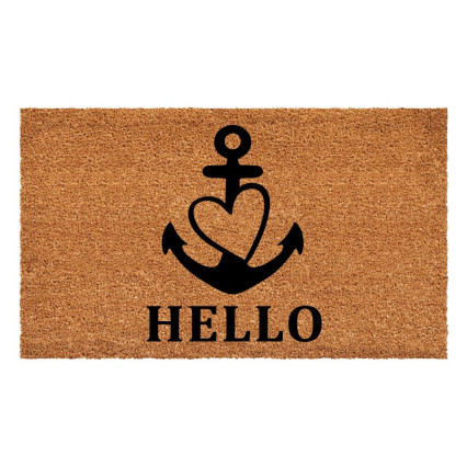 Hello Anchor Doormat