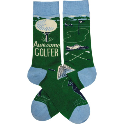 Awesome Golfer Socks