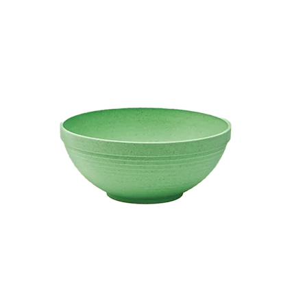 10"x4" Bowl- Frosted Green