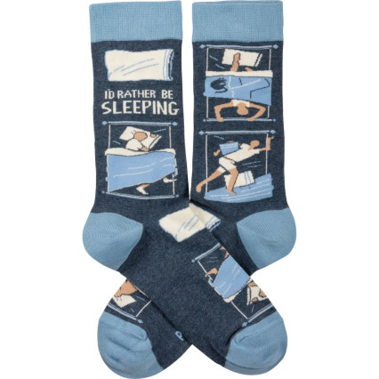 I'd Rather Be Sleeping Socks