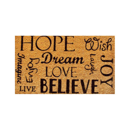 Hope Dream Believe Doormat