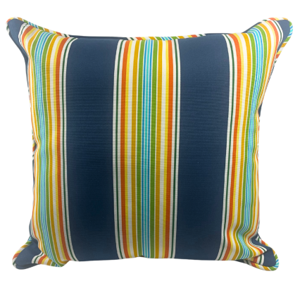 17" Cooper Stripe Outdoor Pillow