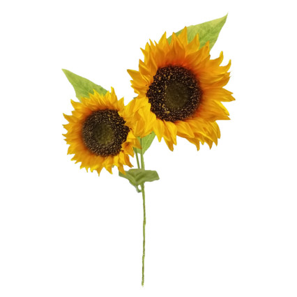 27" 2 Sunflowers Stem