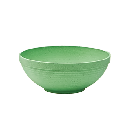 12"x5" Bowl- Frosted Green