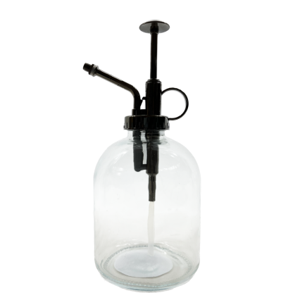7.7" Clear Glass Plant Mister