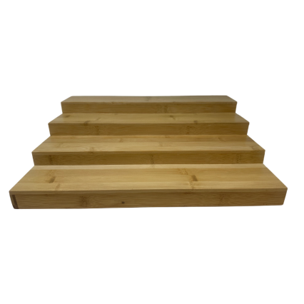 4 Tier Bamboo Expandable Spice Rack