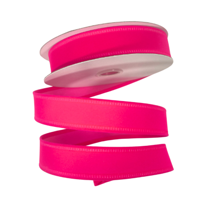 7/8" x 10yd Pink Velvet Ribbon