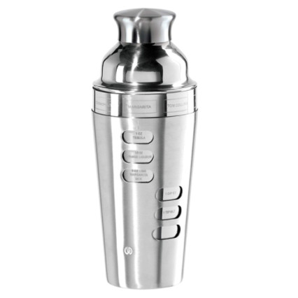 Stainless Steel Recipe Cocktail Shaker