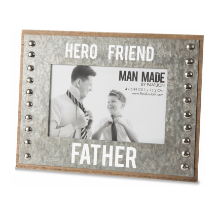 4 x 6 Photo Frame- Hero Father